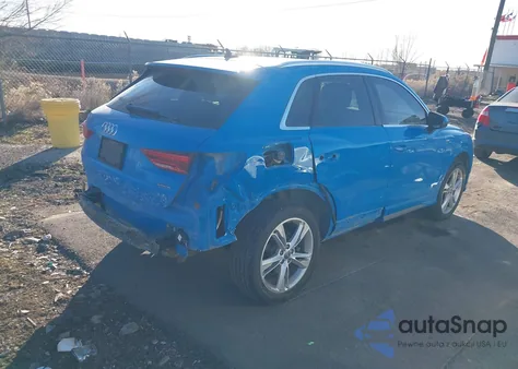 2020 Audi Q3 Premium Plus 45 Tfsi S Line Quattro Tiptronic z USA, uszkodzony, nr VIN WA1EECF31L1042163